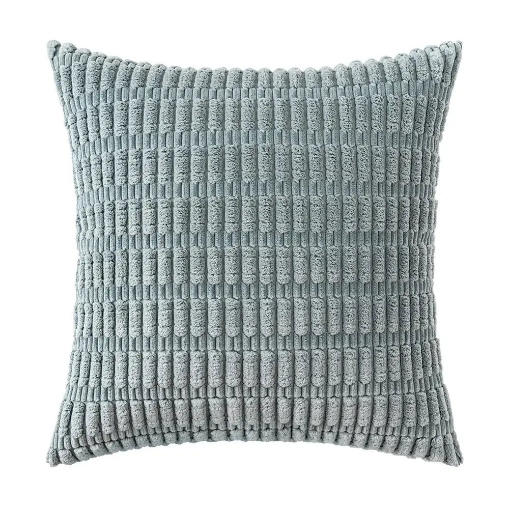 Sage green corduroy velvet pillowcase set of 2 living room cushions
