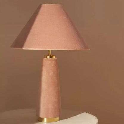 Sage green cotton velvet floor lamp living room light