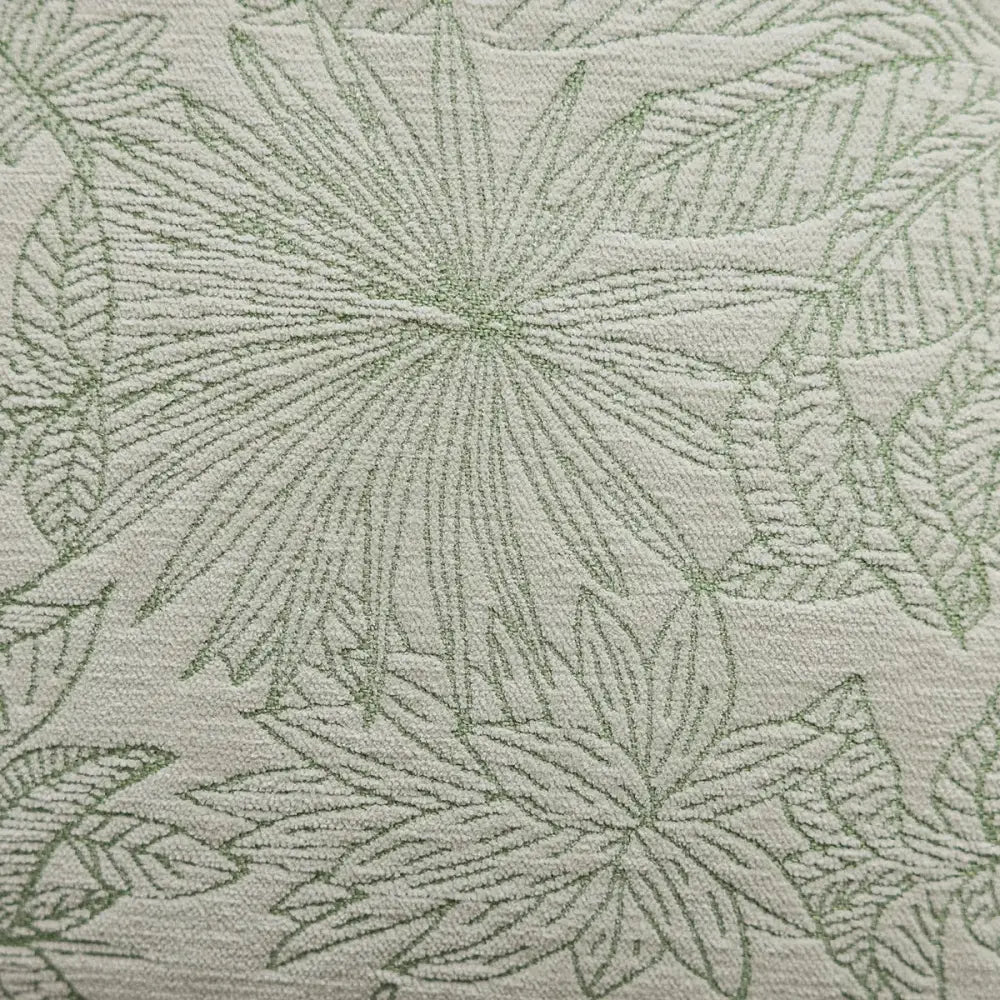 Sage green plant jacquard pillow covers living room decor