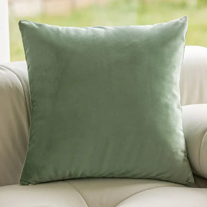 Sage green plant jacquard pillow covers living room decor