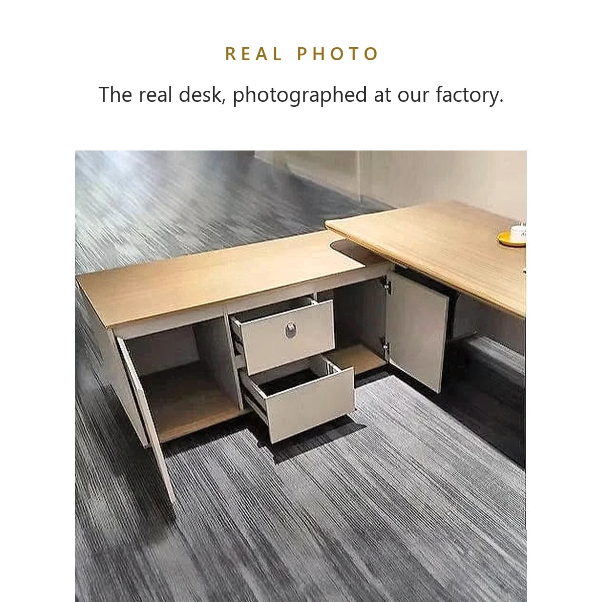 Halsey · Modern L-Shaped Executive Desk