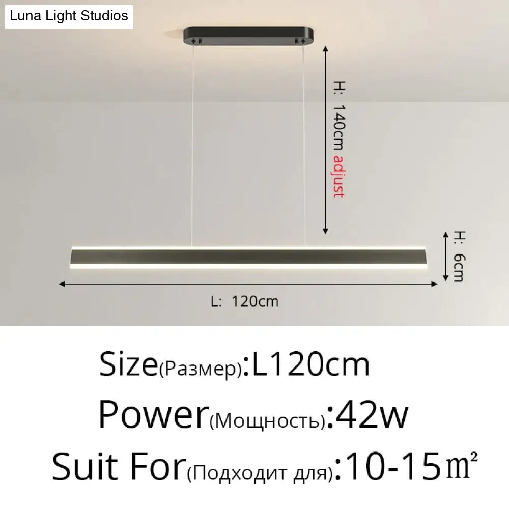 DecorBites™ Salix V - Modern Minimalist Led Dimmable Bar Pendant Light