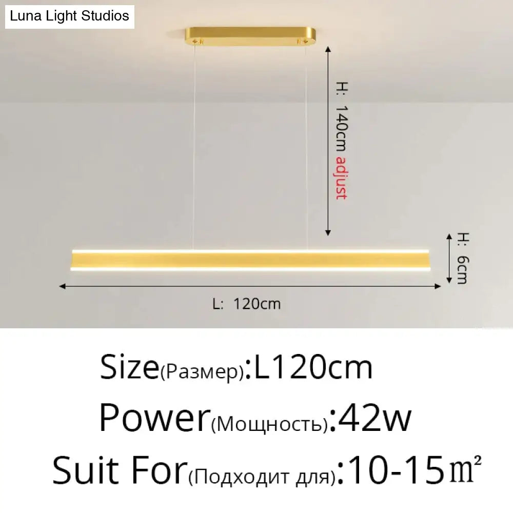 DecorBites™ Salix V - Modern Minimalist Led Dimmable Bar Pendant Light