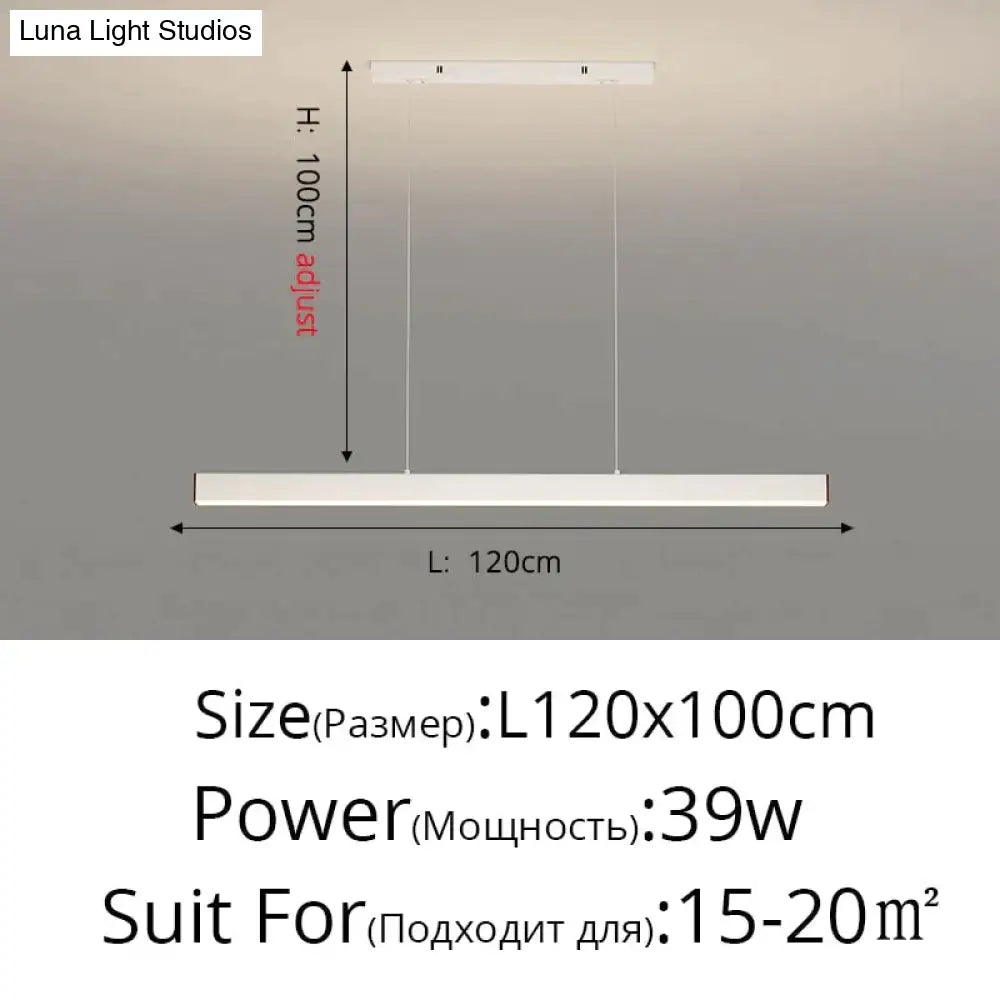 DecorBites™ Salix V - Modern Minimalist Led Dimmable Bar Pendant Light