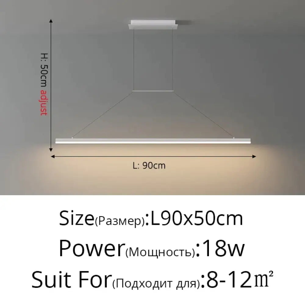 DecorBites™ Salix V - Modern Minimalist Led Dimmable Bar Pendant Light