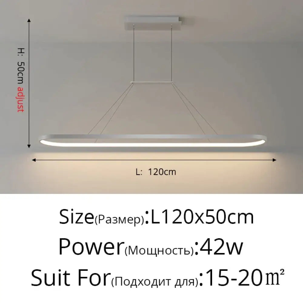 DecorBites™ Salix V - Modern Minimalist Led Dimmable Bar Pendant Light