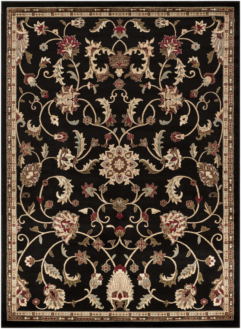 Salona Luxe Black Rug