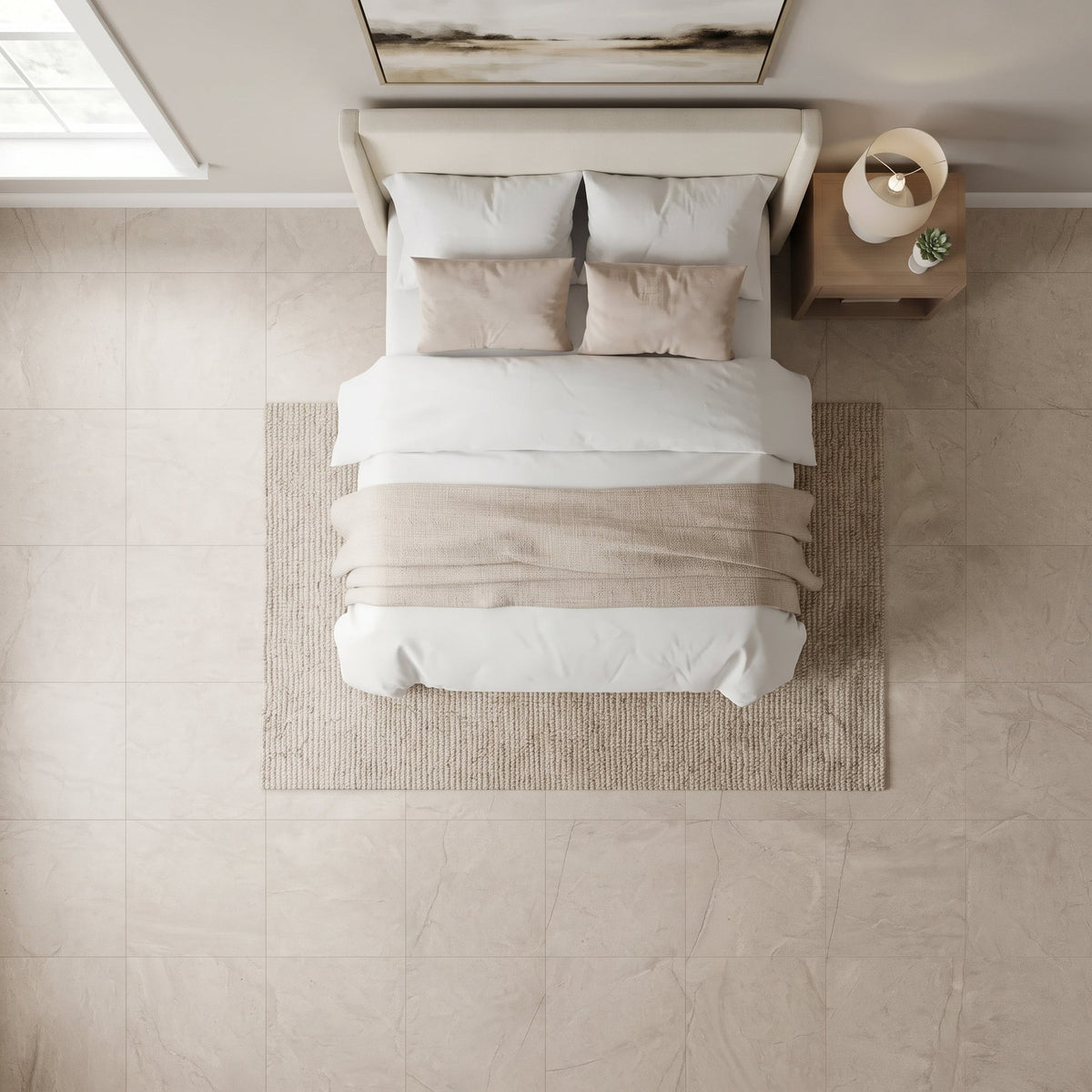 Sand Moon Matte Porcelain Tiles 24x24