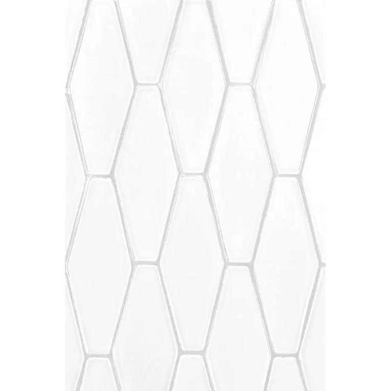 Satin Cotton Mat Lon Hexagon 3x8x3/8 0.108sf
