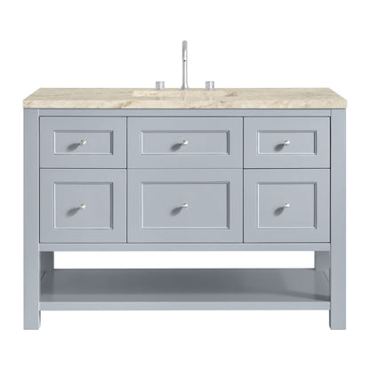 James Martin Breckenridge 48" Single Bathroom Vanity, Serenity Blue