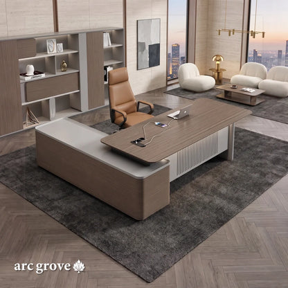 Sayers · Modern L-Shaped Executive Desk