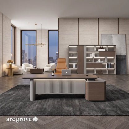 Sayers · Modern L-Shaped Executive Desk