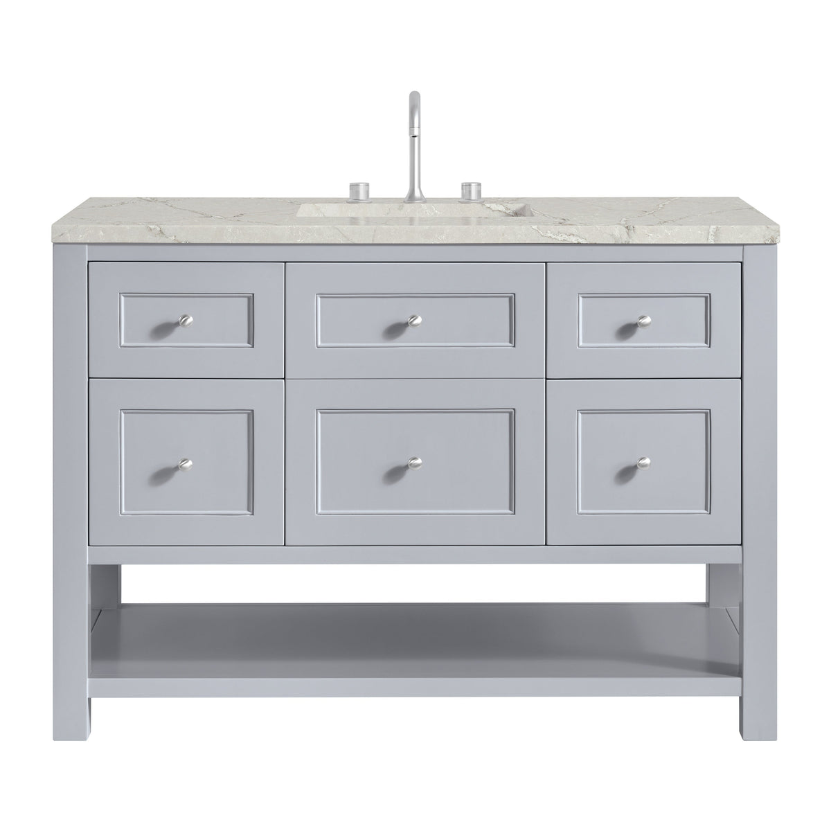 James Martin Breckenridge 48" Single Bathroom Vanity, Serenity Blue