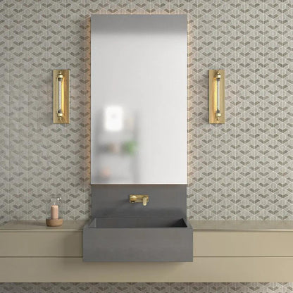 Seagrass Textured 3d Hexagon Limestone Mosaics 10 3/8x12