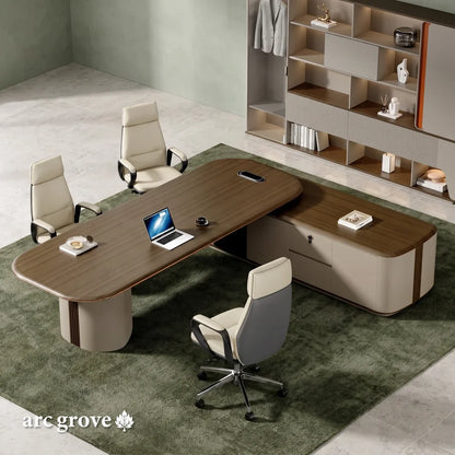 Secord · Modern L-Shaped Executive Desk