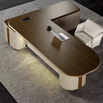 Secord · Modern L-Shaped Executive Desk