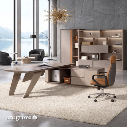 Seguin · Modern L-Shaped Executive Desk