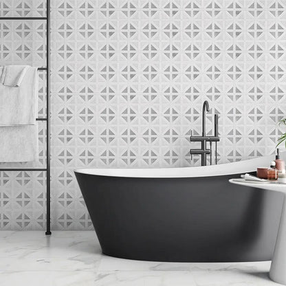 Serenity Honed Marble Tiles 18x18