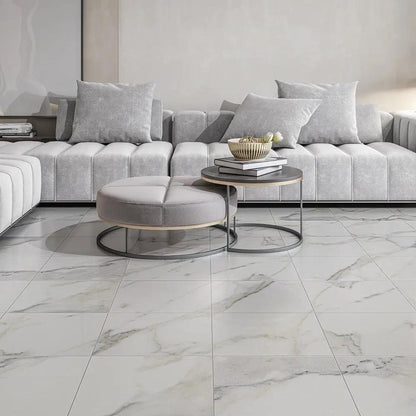 Serenity Honed Marble Tiles 18x18