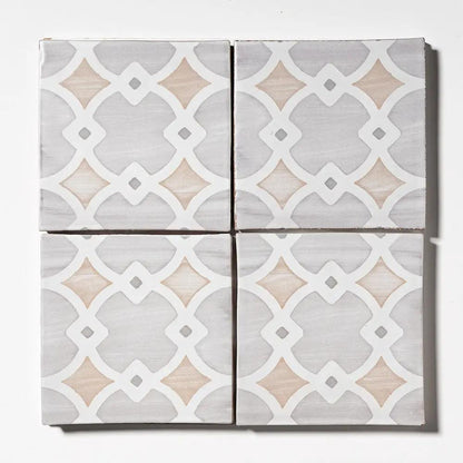 Shadow Step Matte Glazed Terracotta Tiles 6x6