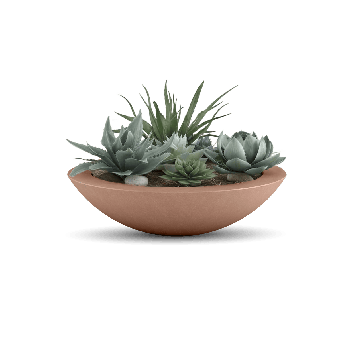 Oceanside Outdoor Shallow Planter