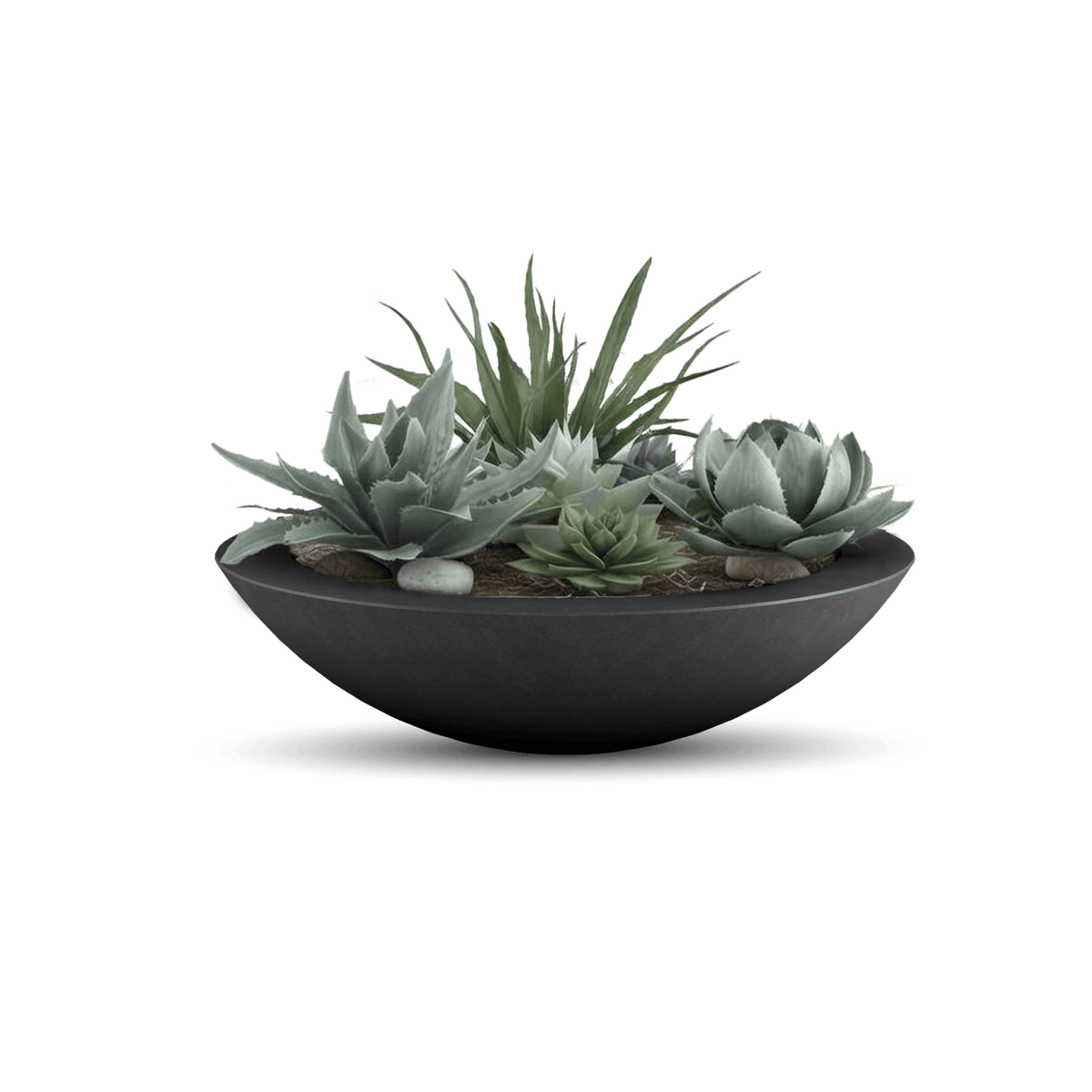 Oceanside Outdoor Shallow Planter