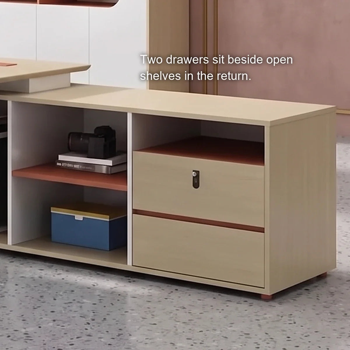 Shaw · Modern L-Shaped Desk