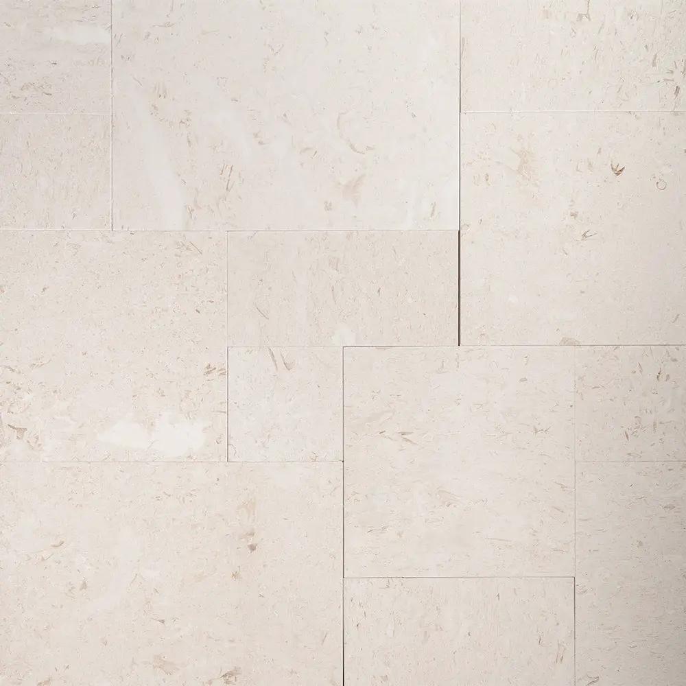 Shell Reef Tumbled French Pattern Limestone Pavers Various