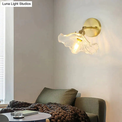 DecorBites™ Sherri - Retro Copper Flower | Wall Lamp