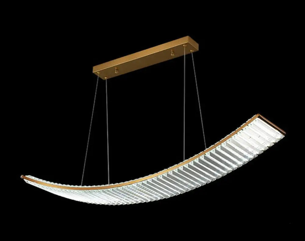 DecorBites™ Shopia - Luxury Arch Crystal Suspension Chandelier - Modern Lighting Design