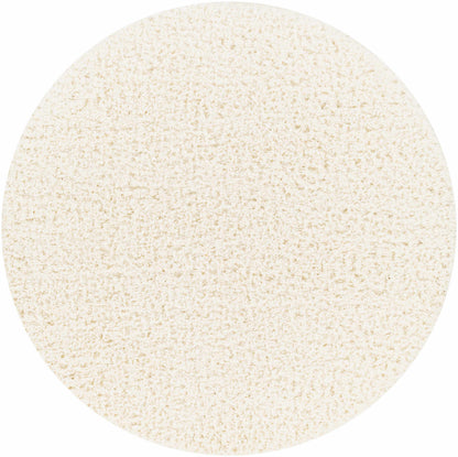 Siari Solid Cream Plush Rug