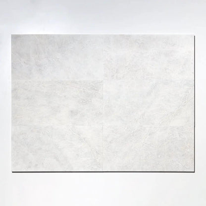 Siberian White Honed Marble Tiles 12x24