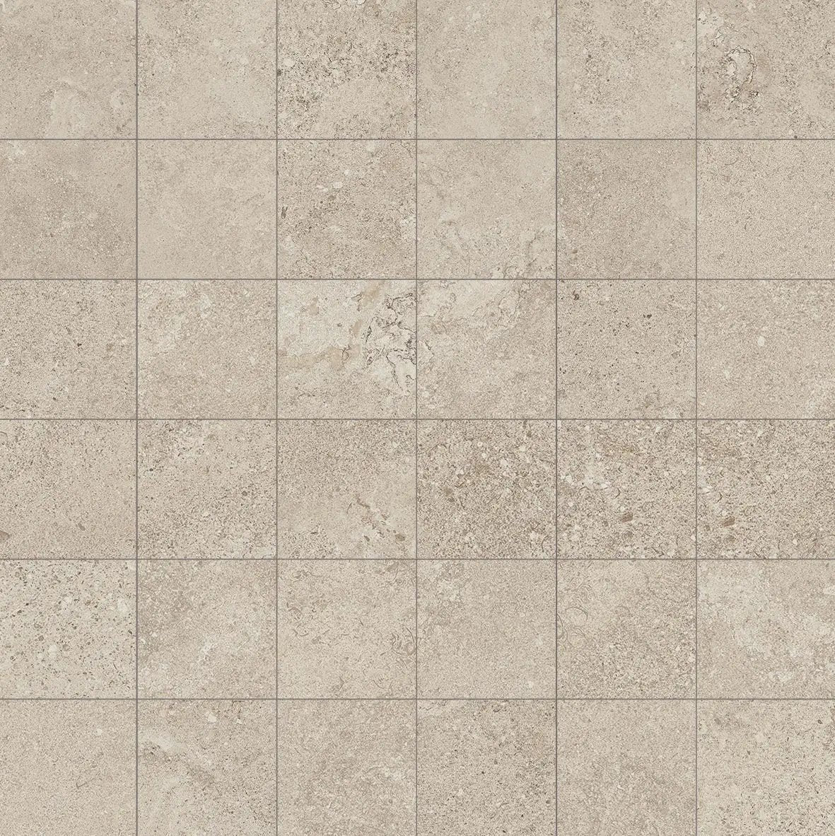 Siena Sand Mosaic A Porcelain Tiles 12x12