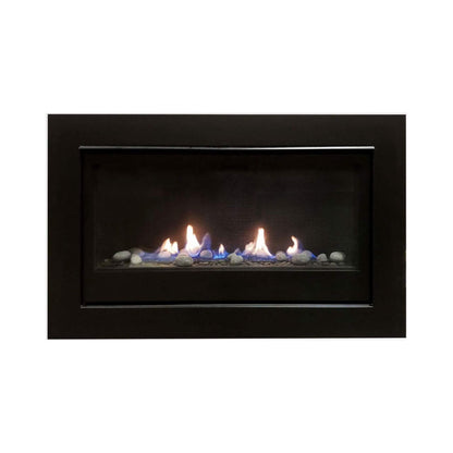 Sierra Flame Boston 36-Inch Gas-Burning Direct Vent Builder's Linear Fireplace [BOSTON-36-NG-EI] (SAK81297)