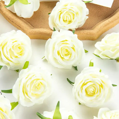 Silk blue artificial flowers for wedding party decor bedroom rose