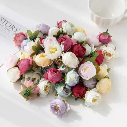 Silk peony flower collection for wedding and home decor