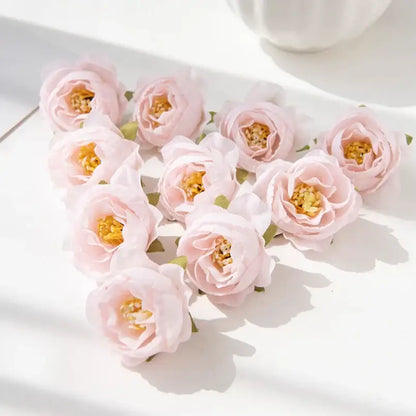 Silk peony flower collection for wedding and home decor
