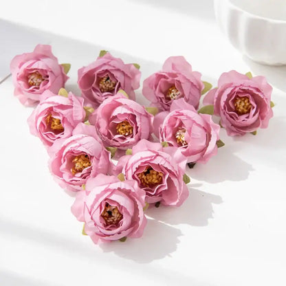 Silk peony flower collection for wedding and home decor