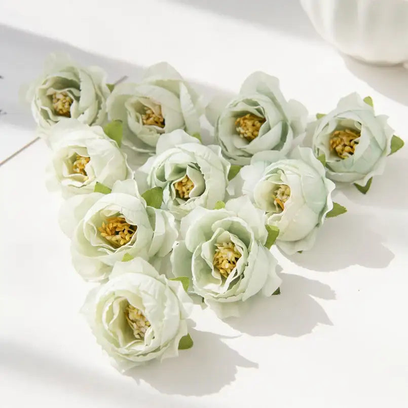 Silk peony flower collection for wedding and home decor