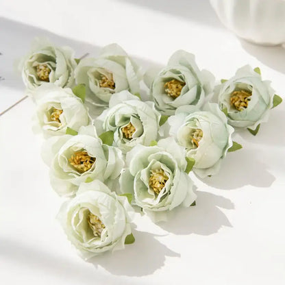 Silk peony flower collection for wedding and home decor