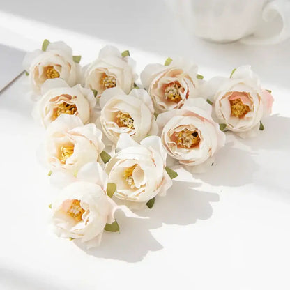 Silk peony flower collection for wedding and home decor