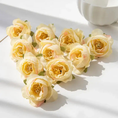 Silk peony flower collection for wedding and home decor