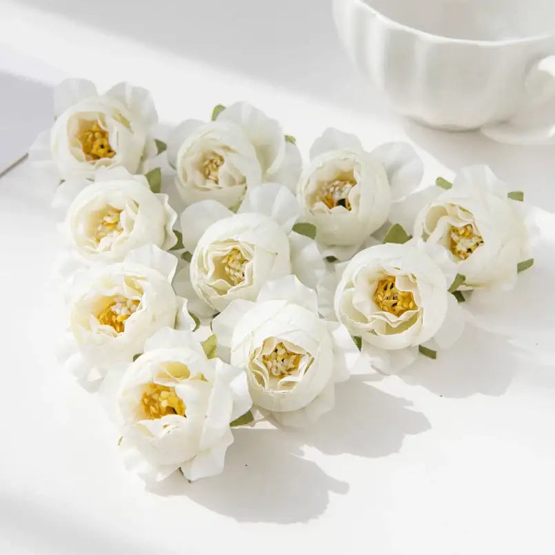 Silk peony flower collection for wedding and home decor