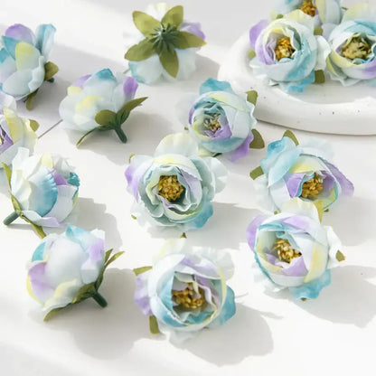 Silk peony flower collection for wedding and home decor