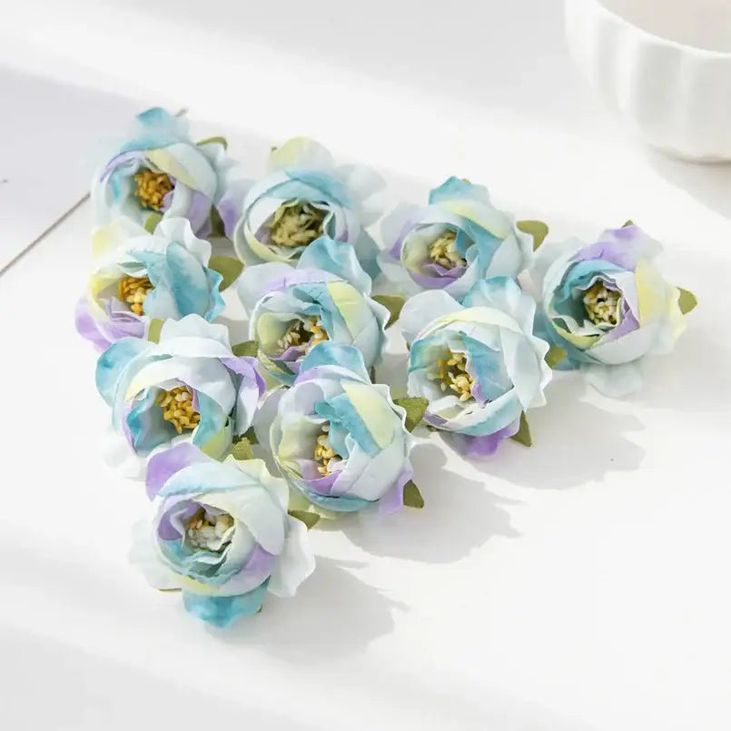 Silk peony flower collection for wedding and home decor