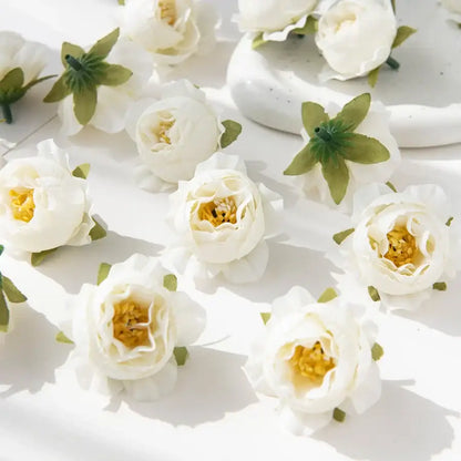 Silk peony flower collection for wedding and home decor