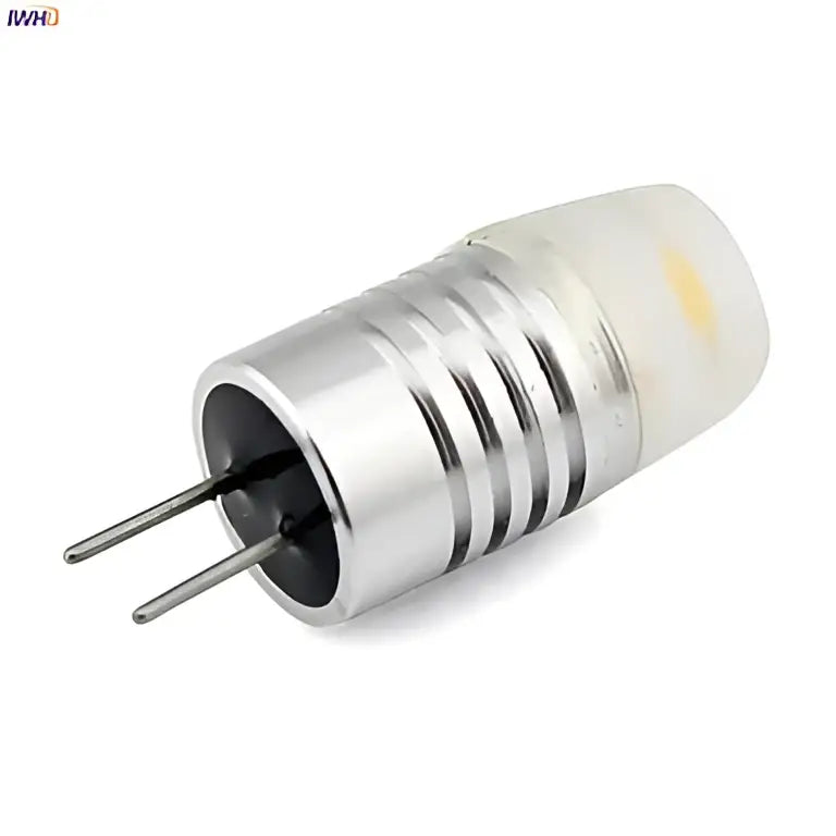 Silver frosted cob g4 led bulb 12 pack chandelier dining room light