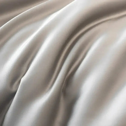 Silver gray eucalyptus fiber summer quilt bedroom bedding set