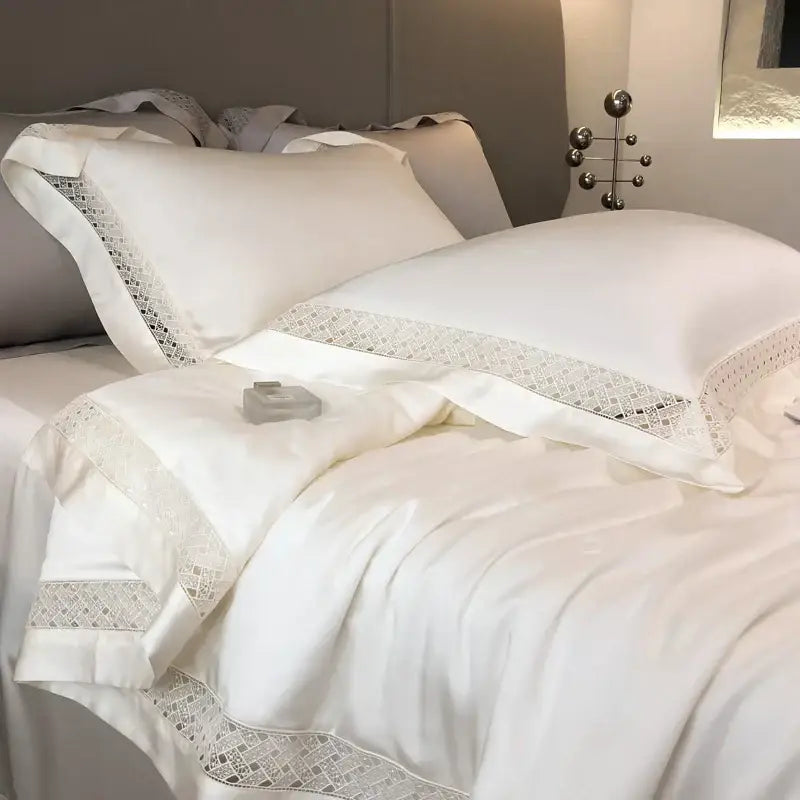 Silver gray eucalyptus fiber summer quilt bedroom bedding set