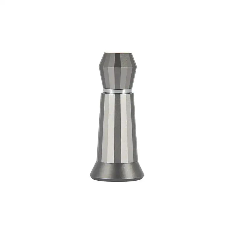 Silver hexagonal aluminum espresso distributor wdt tool kitchen accessory